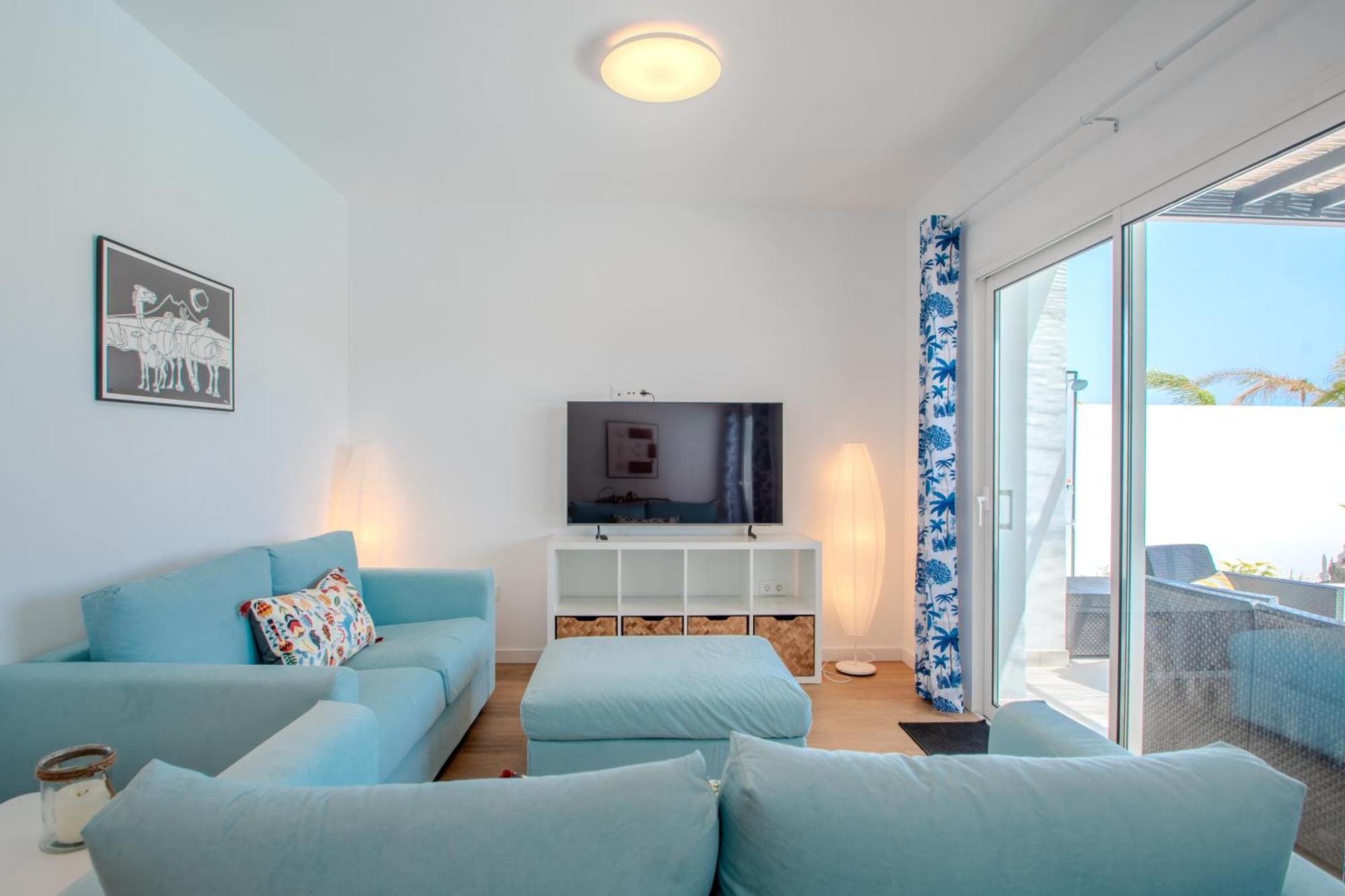 Serena Villa 38 - Heated Pool, Sea Views, Ac, High Speed Internet Playa Blanca  Luaran gambar